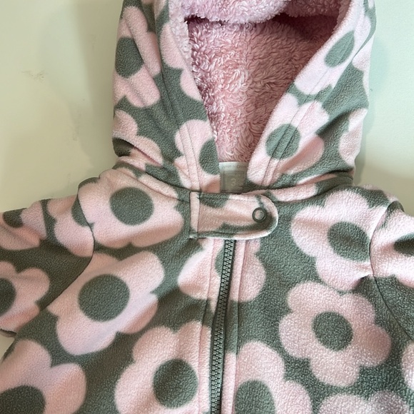 Carters - one piece fleece body suit, snowsuit, 3m - Picture 3 of 4